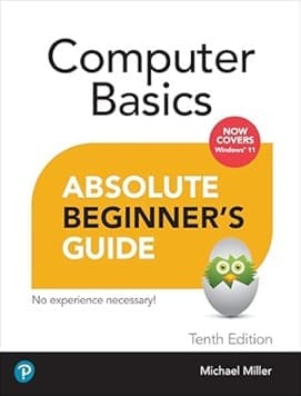 Computer Basics Absolute Beginners Guide Book