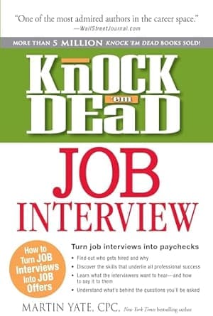 Knock em Dead Job Interview Book