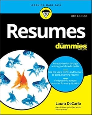 Resumes for Dummies Book
